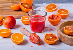 Blood oranges juice