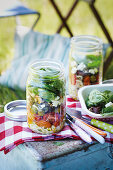 Summer saladin-a-jar