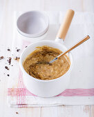 Spicy coffee rice pudding