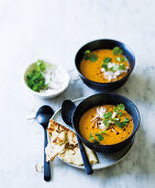 Goa red lentil and veg soup