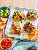 Baked Potatoes with Goulash