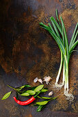 Herbs for Filipino chicken Adobo