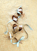 Christmas gifts from the kitchen: marshmallows with gingerbread spices