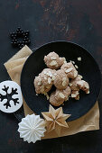 Gluten-free almond biscuits for Christmas