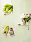 Ingredients for Savoy cabbage roulade in tomato sauce (no carb)