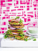 Zucchini-Halloumi-Fitters