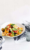 Pappardelle with roast nduja and tomato sauce