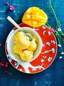 Mango-Frozen Joghurt