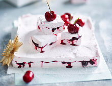 Cherry marshmallows