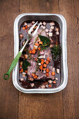 Braised beef with barolo
