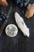 Blue cheese with rosemary