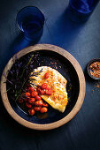 Grilled snapper with spiced cajun salt