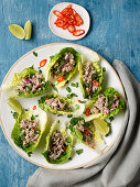 Pork Lettuce Cups (China)