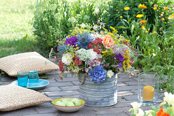 Colorful Bouquet From The Farmer Garden