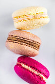 Different flavored macaroons