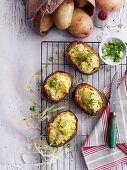 Twice baked potatoes