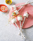 Giant marshmallow dippers