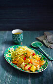 Chinese sweet-sour chicken