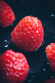 Raspberries (close-up)