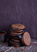 Spiced chocolate biscuits