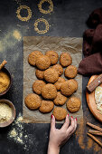 Ginger cookies with Molasses