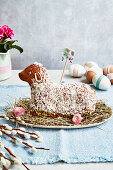 Sweet Easter lamb with coconut