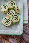 Wild garlic butter rolls