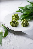 Vegan wild garlic butter