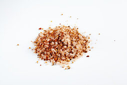 Homemade spice salt with mustard, cumin, paprika and chilli