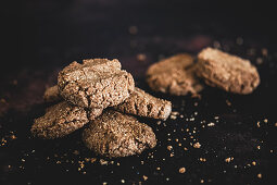 Homebaked chocolate cookies