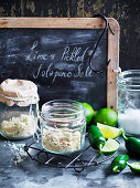 Lime and Pickled Jalapeno Salt