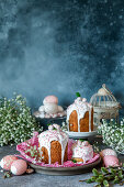 Traditional Easter cakes kulich (Russia)