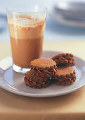 Choc-Hazelnut Sandwiches