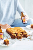 Ginger Parkin (sponge cake with molasses and ginger, Northern England)