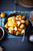 Crunchy confit roast potatoes