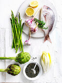 Ingredients for Low Carb fish melas