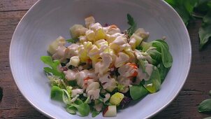Prepare Crab salad
