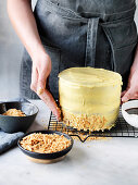 Step by Step, Golden Gaytime Cake