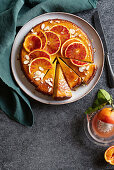 Orangen-Mandel-Kuchen mit Vanille und Fenchelsamen