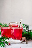 Cranberry Ginger Tea