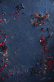 Cranberries with branches