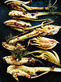 Roast fennel with red pesto