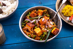 Paneer-Curry (Indien)
