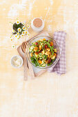 Bunter Gnocchi-Salat