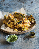 Easy pakora vegetable and chickpea flour fritters