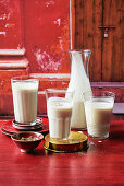 Indian cardamom lassi