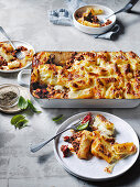 Mac and cheese lasagne