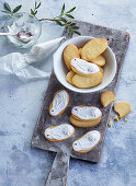 Osterhasenplätzchen mit Zuckerglasur