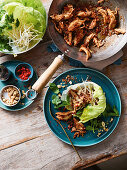 Truthahn-Larb (Salat aus Thailand)