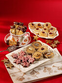 Various Christmas cookies from Nussteig